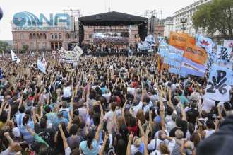 Duro discurso de organizaciones de DDHH contra Macri y Obama Duro discurso de organizaciones de DDHH contra Macri y Obama
