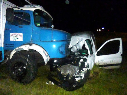 Camionero chivilcoyano involucrado en grave accidente Camionero chivilcoyano involucrado en grave accidente