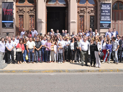 Acto en repudio al golpe cívico-militar de 1976 Acto en repudio al golpe cívico-militar de 1976