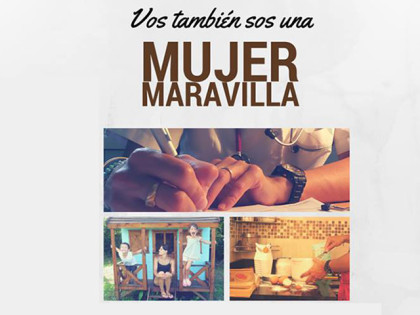 Fotografía: “Mujer Maravilla” se presenta en Moquehuá Fotografía: “Mujer Maravilla” se presenta en Moquehuá