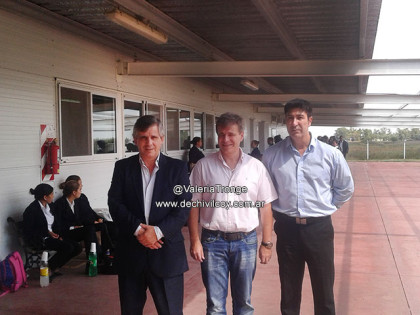 El Intendente Britos visitó la Escuela de Policías de Chivilcoy El Intendente Britos visitó la Escuela de Policías de Chivilcoy