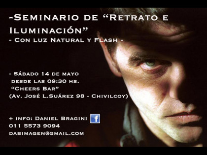 Fotografía: Dictarán un seminario de “Técnica del Retrato con iluminación Natural y Flash” Fotografía: Dictarán un seminario de “Técnica del Retrato con iluminación Natural y Flash”