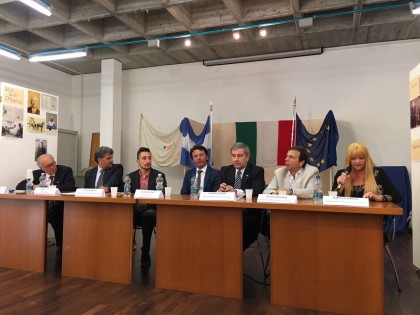 Acto de hermandad de las ciudades de Bogliasco y Chivilcoy Acto de hermandad de las ciudades de Bogliasco y Chivilcoy