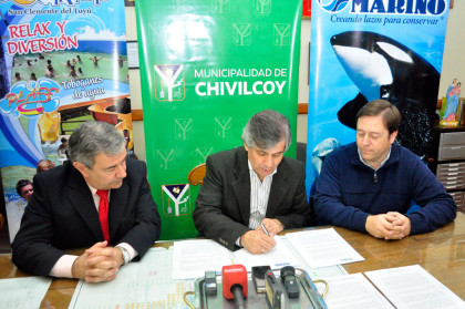 Se firmó un convenio con Mundo Marino y Termas Marinas Se firmó un convenio con Mundo Marino y Termas Marinas