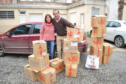 Donación de remedios al Hospital del laboratorio Craveri Donación de remedios al Hospital del laboratorio Craveri