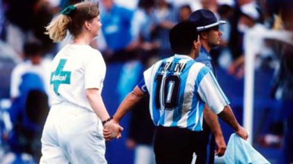 La curiosa frase que le dijo Grondona a Blatter en el antidoping de Maradona La curiosa frase que le dijo Grondona a Blatter en el antidoping de Maradona