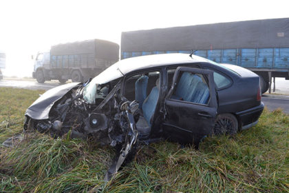 Fatal accidente ocurrido en Ruta 51, a la altura de Ayarza Fatal accidente ocurrido en Ruta 51, a la altura de Ayarza