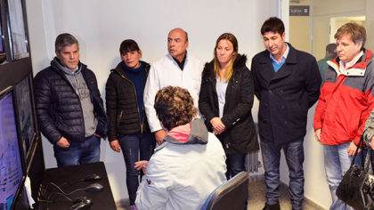 Diputados provinciales y concejales de Junín visitaron el Centro de Monitoreo (Hospital Chivilcoy) Diputados provinciales y concejales de Junín visitaron el Centro de Monitoreo (Hospital Chivilcoy)