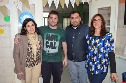 Merienda y baile en el Hogar Municipal “San José” Merienda y baile en el Hogar Municipal “San José”