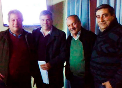 El diputado Fabio Britos se reunió en Bragado con cooperativistas de un frigorífico El diputado Fabio Britos se reunió en Bragado con cooperativistas de un frigorífico
