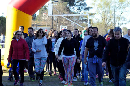 Se desarrolló la carrera, caminata, y bicicleteada solidaria Se desarrolló la carrera, caminata, y bicicleteada solidaria