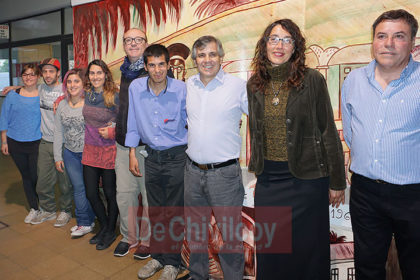 Inauguran mural recordando a la estación del Ferrocarril Chivilcoy Norte Inauguran mural recordando a la estación del Ferrocarril Chivilcoy Norte