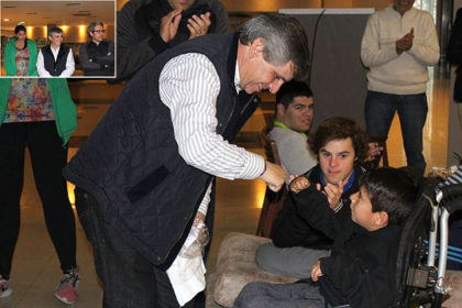El intendente presente en los Bonaerenses El intendente presente en los Bonaerenses