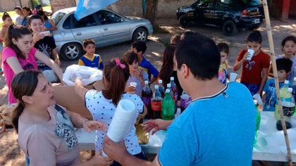 Actividad Barrial en Calle 22 y Humberto Primo Actividad Barrial en Calle 22 y Humberto Primo