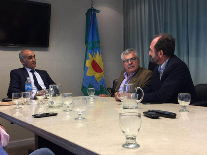Autoridades radicales con el Vicegobernador Autoridades radicales con el Vicegobernador