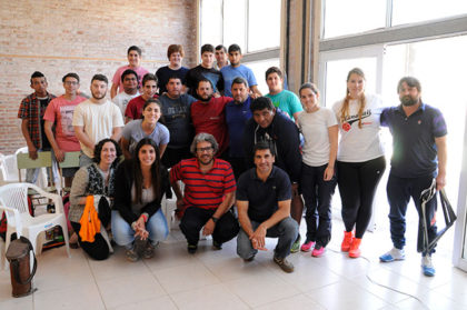 Charla de Guillermo Cazón a estudiantes de Educación Física Charla de Guillermo Cazón a estudiantes de Educación Física