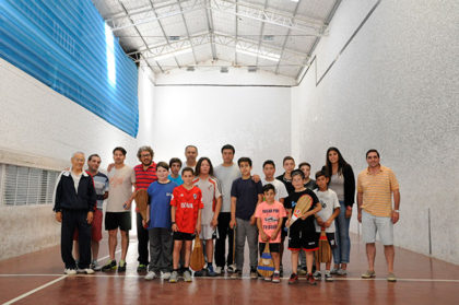 Compitieron escuelas de pelota a paleta Compitieron escuelas de pelota a paleta