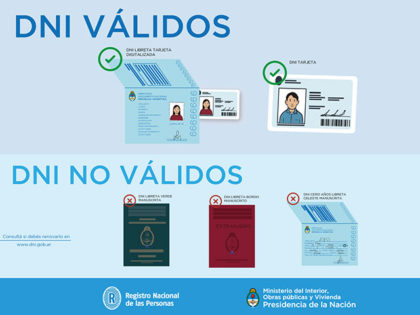 A partir de noviembre el DNI digital será el único válido para viajar a países de Sudamérica A partir de noviembre el DNI digital será el único válido para viajar a países de Sudamérica