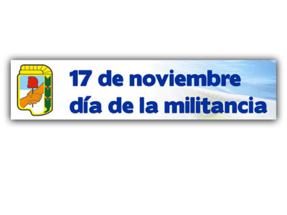Publicación Pedida: Día del Militante Peronista Publicación Pedida: Día del Militante Peronista