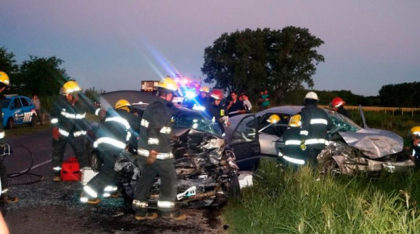 Grave accidente en Ruta 30 con varios heridos Grave accidente en Ruta 30 con varios heridos