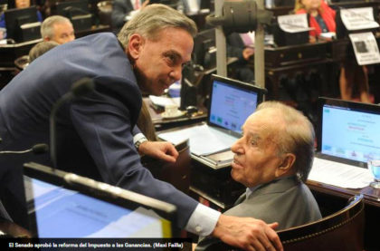 Con amplio apoyo, el Senado aprobó la reforma de Ganancias que acordó el Gobierno con la CGT Con amplio apoyo, el Senado aprobó la reforma de Ganancias que acordó el Gobierno con la CGT
