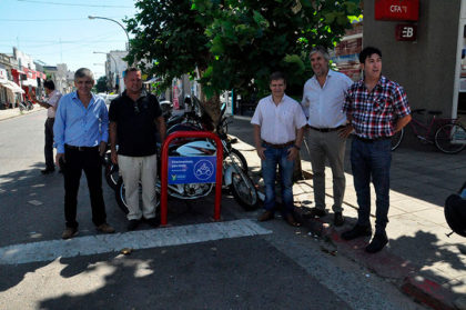 Fueron presentadas las dársenas para motos Fueron presentadas las dársenas para motos