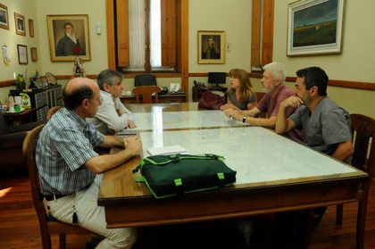 El Intendente Britos recibió a representantes de CICOP El Intendente Britos recibió a representantes de CICOP