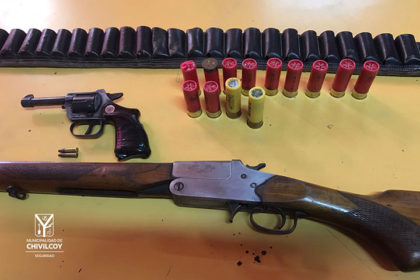 Secuestran armas de fuego en una causa por amenazas calificadas Secuestran armas de fuego en una causa por amenazas calificadas