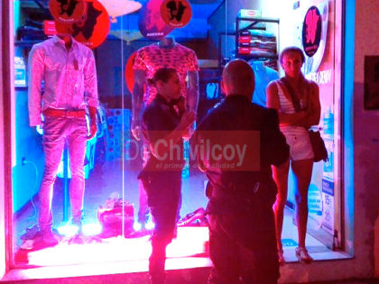 Robo con arma blanca en un comercio céntrico Robo con arma blanca en un comercio céntrico