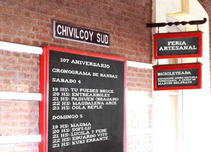 Se celebra el 107° aniversario de la Estación Chivilcoy Sur Se celebra el 107° aniversario de la Estación Chivilcoy Sur