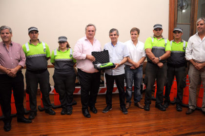 El intendente recibió al Ministro de Gobierno, Joaquín de la Torre El intendente recibió al Ministro de Gobierno, Joaquín de la Torre