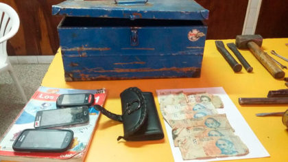 Un sujeto con frondosos antecedentes fue detenido tras varios robos Un sujeto con frondosos antecedentes fue detenido tras varios robos