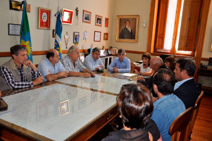 El Intendente recibió a la Agencia de Desarrollo Chivilcoy El Intendente recibió a la Agencia de Desarrollo Chivilcoy