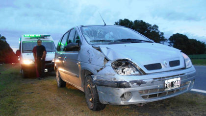 Un muerto en accidente en la ruta 5, partido de Suipacha Un muerto en accidente en la ruta 5, partido de Suipacha