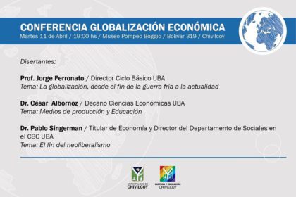 Ciclo Taller Cultura 2017: “Globalización económica” con la visita de directivos de la UBA Ciclo Taller Cultura 2017: “Globalización económica” con la visita de directivos de la UBA