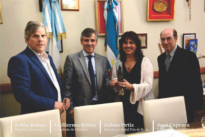 El Diputado Provincial Fabio Britos participó de una reunión con la Ministra de Salud Zulma Ortiz El Diputado Provincial Fabio Britos participó de una reunión con la Ministra de Salud Zulma Ortiz