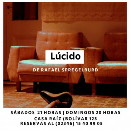 Teatro Los Minga exitoso reestreno de “Lúcido” en Casa Raíz Teatro Los Minga exitoso reestreno de “Lúcido” en Casa Raíz