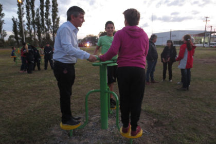 Moquehuá inauguró juegos deportivos Moquehuá inauguró juegos deportivos