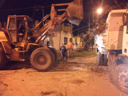 La Municipalidad intensifica la recolección de ramas y limpieza de calles La Municipalidad intensifica la recolección de ramas y limpieza de calles