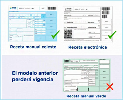 A partir de junio, los afiliados al PAMI no pondrán utilizar la receta verde para comprar medicamentos A partir de junio, los afiliados al PAMI no pondrán utilizar la receta verde para comprar medicamentos