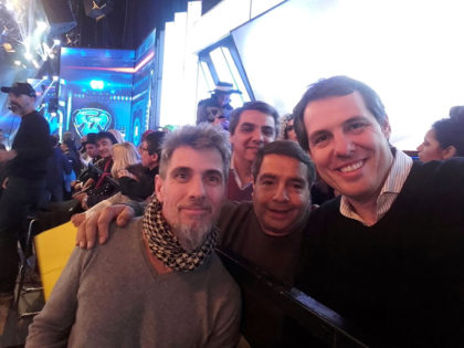Directivos de ATIADIM en los estudios de “Bailando por un Sueño” Directivos de ATIADIM en los estudios de “Bailando por un Sueño”
