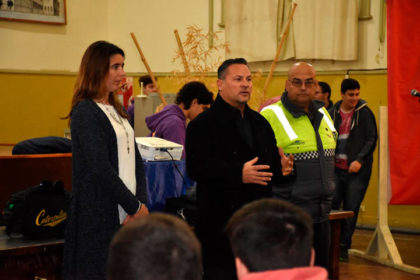 Charla de Tránsito en la Escuela Técnica Charla de Tránsito en la Escuela Técnica