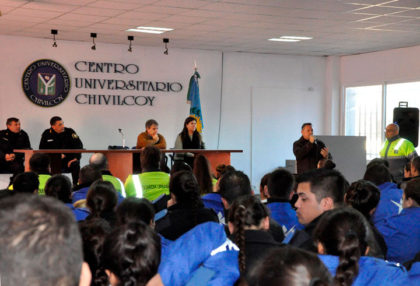 Continúan las capacitaciones sobre Tránsito a personal de seguridad Continúan las capacitaciones sobre Tránsito a personal de seguridad