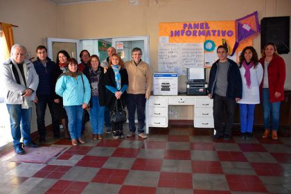 Entrega de materiales y anuncio de importantes obras Entrega de materiales y anuncio de importantes obras