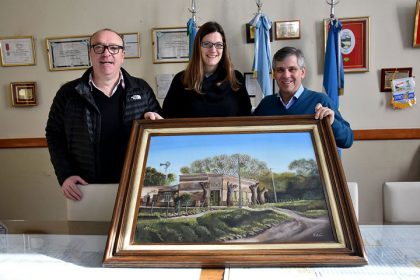 La pintura “El Recreo” formará parte del patrimonio chivilcoyano La pintura “El Recreo” formará parte del patrimonio chivilcoyano