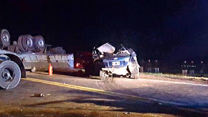 Cuatro muertos en la Ruta 8 a la altura de Pergamino Cuatro muertos en la Ruta 8 a la altura de Pergamino