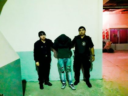 Un detenido por robo y daño Un detenido por robo y daño