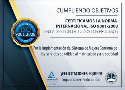 El Colegio de Abogados del Departamento Judicial de Mercedes certificó bajo Normas ISO9001/2008 El Colegio de Abogados del Departamento Judicial de Mercedes certificó bajo Normas ISO9001/2008