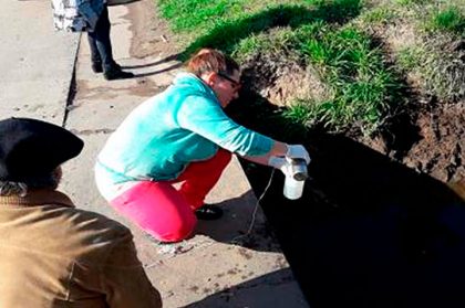 Se realizaron muestreos en el Parque Industrial Chivilcoy Se realizaron muestreos en el Parque Industrial Chivilcoy