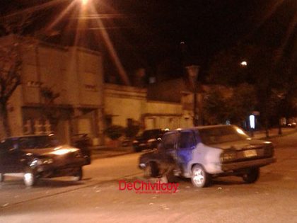 Fuerte colisión en avenida Suárez y Viamonte de la que participó una joven embarazada Fuerte colisión en avenida Suárez y Viamonte de la que participó una joven embarazada
